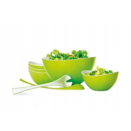 Salad set 7 elements, light and durable