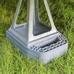 Pads for caravan supports, 4 pcs