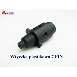 7 pin plastic plug for trailer socket