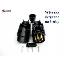 7 pin plastic plug for trailer socket