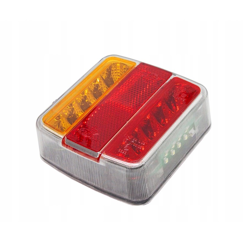 LED rear lamp for a car trailer