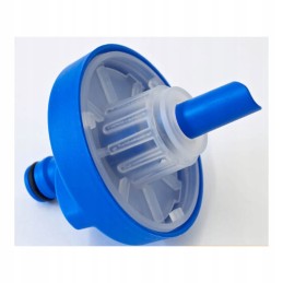 Quick-connect water filler cap for camper garden hose