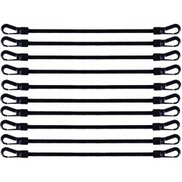 Hindermann rubber tensioner 27 cm 10 pcs