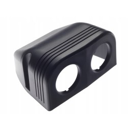 Panel for mounting the cigarette lighter socket, charger x2