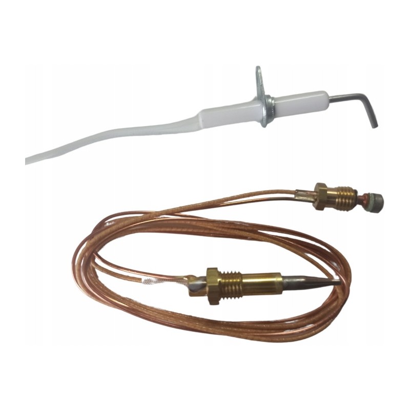 Thermocouple and electrode for thetford gas oven 63 cm