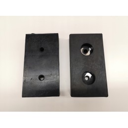 Rubber bumper, frame cushion 130 70 25