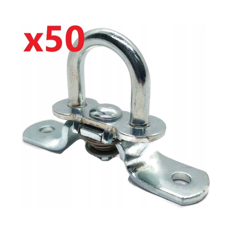 Low, rotating tarpaulin grapple, 50 pcs