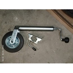 Wheel jockey support wheel, light support for trailer trailer
