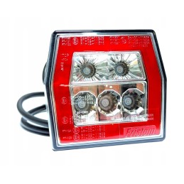 3-function LED combination rear lamp, neon trailer, tractor trailer