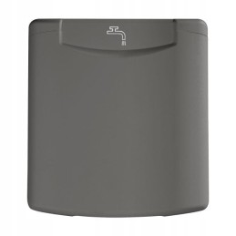 Water filler socket with flap magnet camper