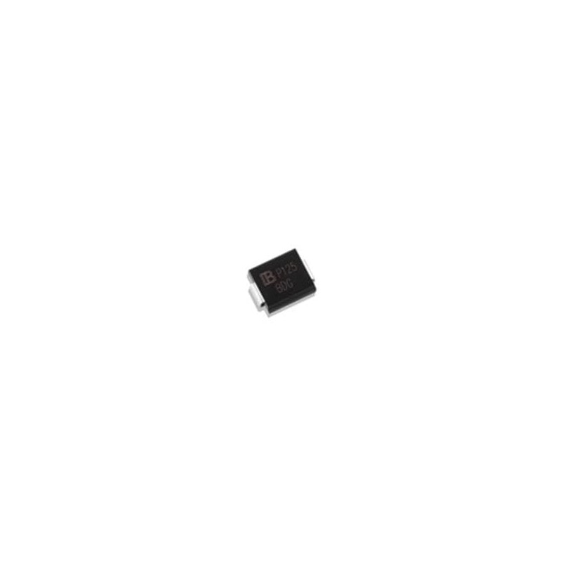 1 pcs : SMBJ12e3/TR13 - ESD Suppressors / TVS Diodes TVS 600W, Stand-off voltage 12V, +/- 10%, Uni-dir