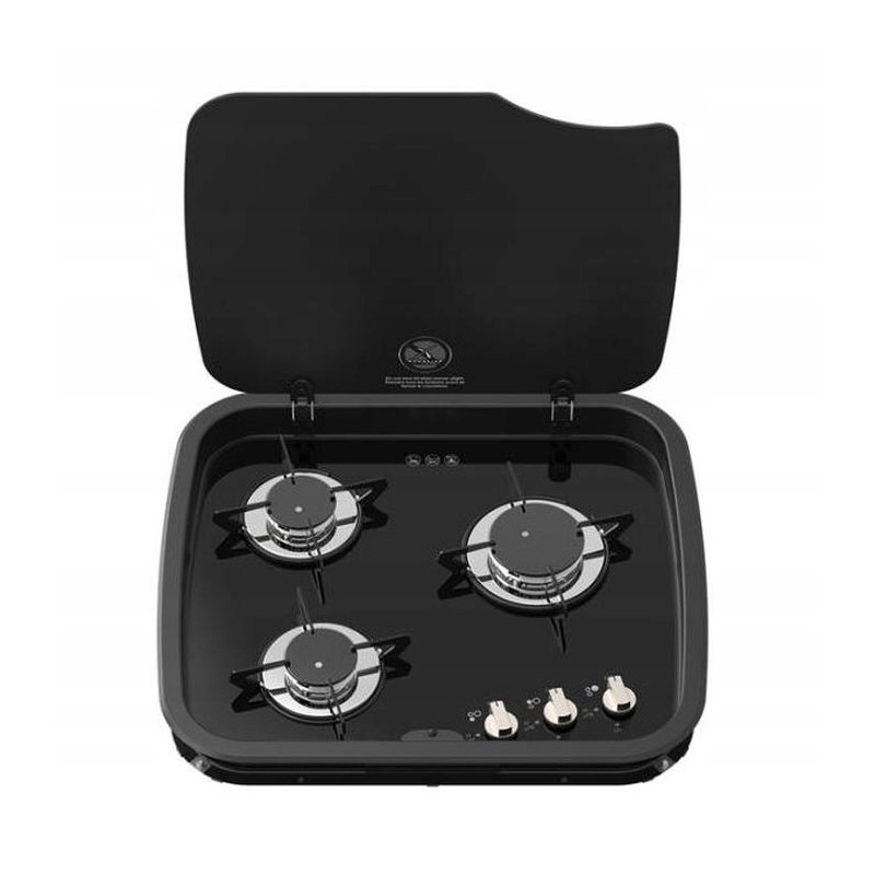 Topline Thetford cooktop with glass cover