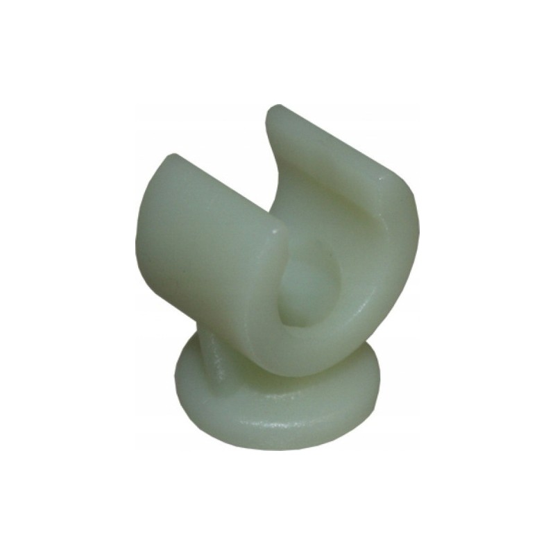 Connector, single pipe clamp, 12mm, 5 pcs