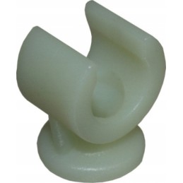 Connector, single pipe clamp, 12mm, 5 pcs