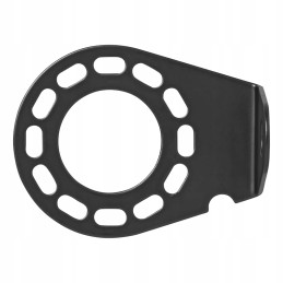 Base mounting trailer socket 9 2x7 2cm