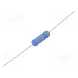 10 pcs x TE Connectivity - 5-1625892-1 - Resistor: metal oxide, 470kΩ, 3W, ±5%, Ø5.5x16mm, -55÷155°C