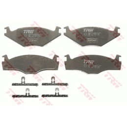 Gdb459 front brake pad set with accessories