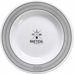 Tourist camping deep melamine plate nautical oe23 5 cm brunner