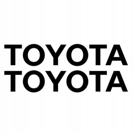 Stickers forklift inscription Toyota up to 55 cm