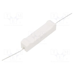 10 pcs x ROYAL OHM - PRWAAWJW10KB00 - Resistor: wire-wound, cement, THT, 100mΩ, 10W, ±5%, 10x9x49mm