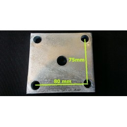 The spring washer and the clamp mount will clamp the chariot