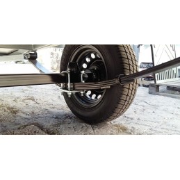 The spring washer and the clamp mount will clamp the chariot