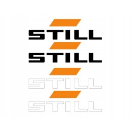 Stickers forklift inscription still 40 cm