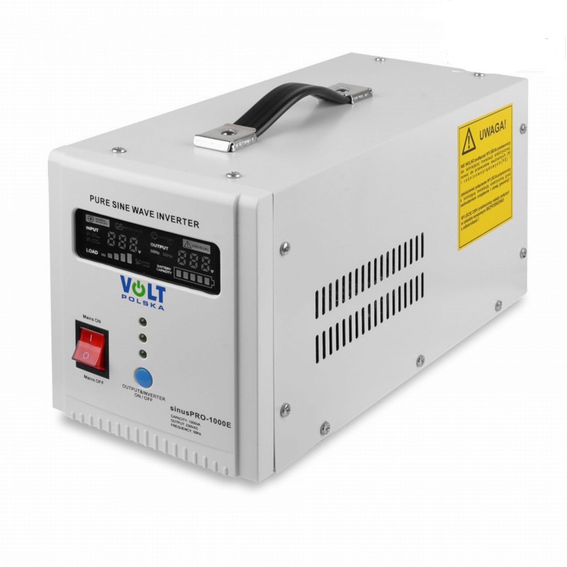 Sinuspro 1000 e 12v emergency power supply for uninterruptible power supply