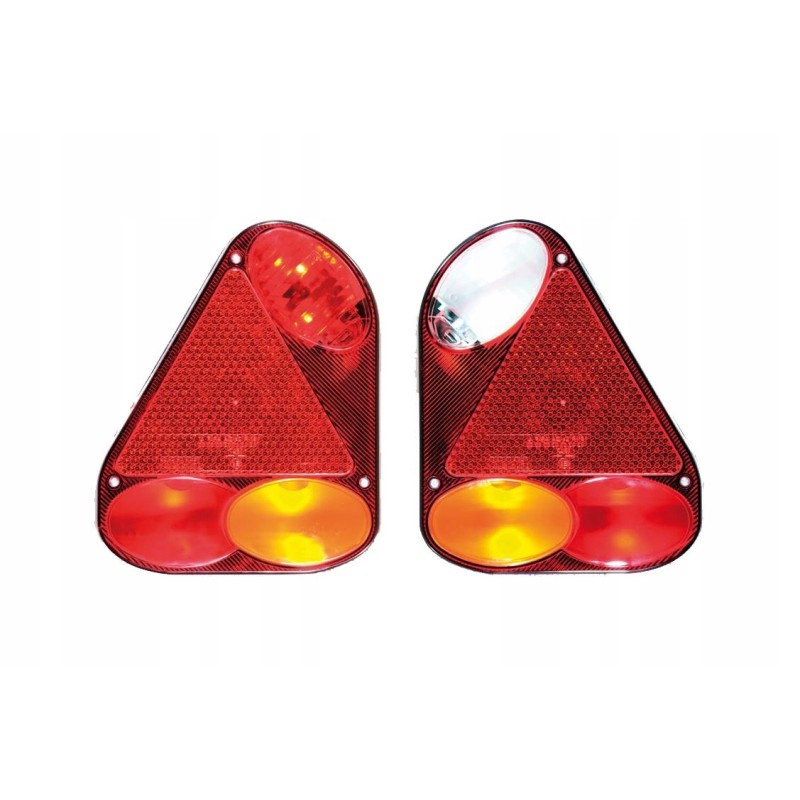 Combination rear lamp, corner lamps, set ft 077 lp