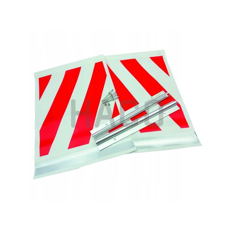 Universal reflective warning flags 30x20 cm, set, small