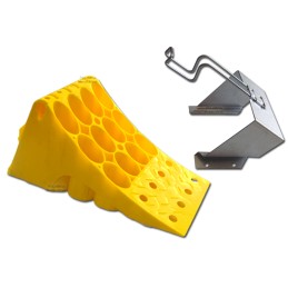 Wedge handle wedges wheel holders 200mm truck