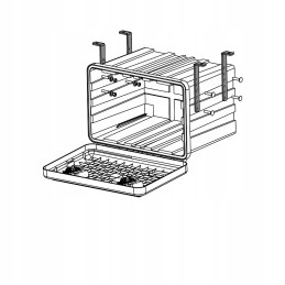 Bracket, box mounting bracket, lago daken set