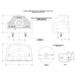 Board lighting, large, powerful lamps, tow truck lamp