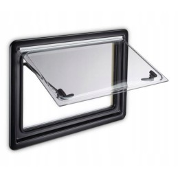 Hinged window with double roller blind Seitz S4 1000 x 600 mm Dometic