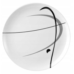 Tourist camping melamine dessert plate serenade oe20 cm brunner