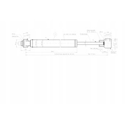 Shock absorber for overrun device al ko 3500kg
