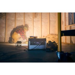 Mobile solar inverter pure sine wave 230v 1 5kw battery 91ah eco