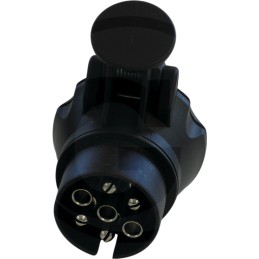 Adapter erich jaeger 13 pin black 55x57 5x55mm 12v