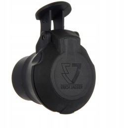 Adapter erich jaeger 13 pin black 55x57 5x55mm 12v