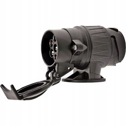 Adapter erich jaeger 13 pin black 55x57 5x55mm 12v