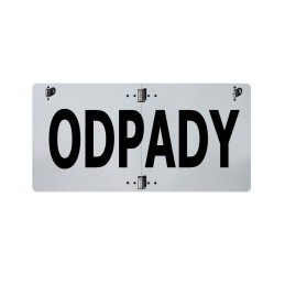 Waste board folded vertically, small