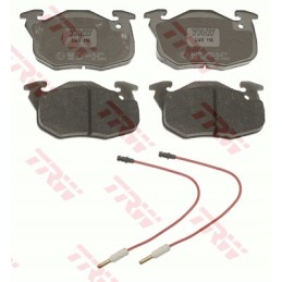 Trw brake pads peugeot renault 83 91