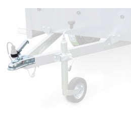 Winterhoff WW8 Y ball hitch for V-type drawbar for 800 kg trailer