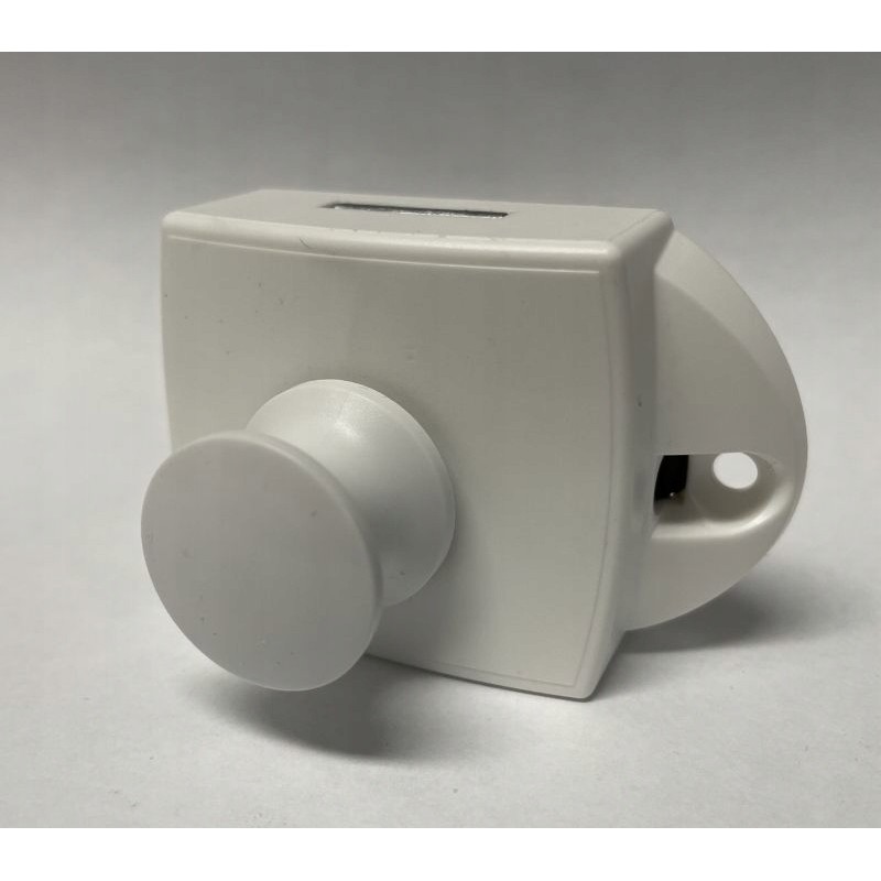 Push-in furniture lock for a fawo caravan