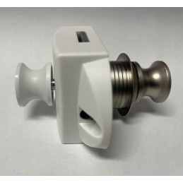 Push-in furniture lock for a fawo caravan