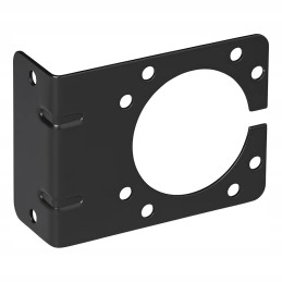 Base mounting trailer socket 9 25x7cm 90