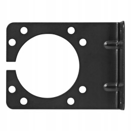 Base mounting trailer socket 9 25x7cm 90