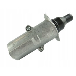 Trailer plug 24v aluminum 7pin male cube