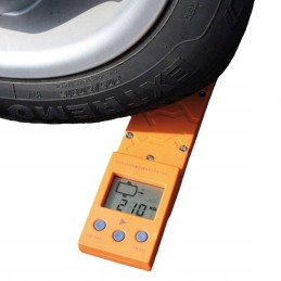 Electronic scale for a caravan 1500 k