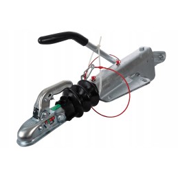 Overrun device - overrun brake for Knott 1400kg trailer